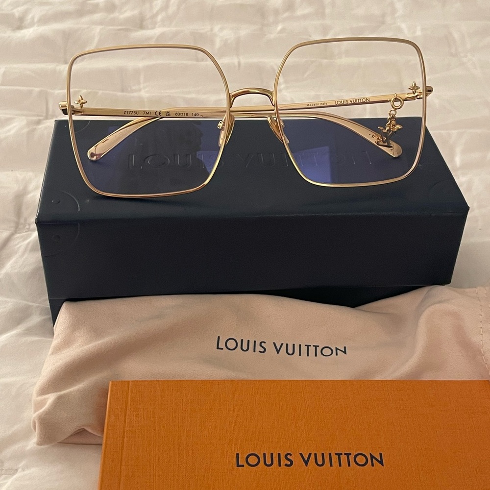 Limited Edition Louis Vuitton Charm Anti-Blue Light Glasses